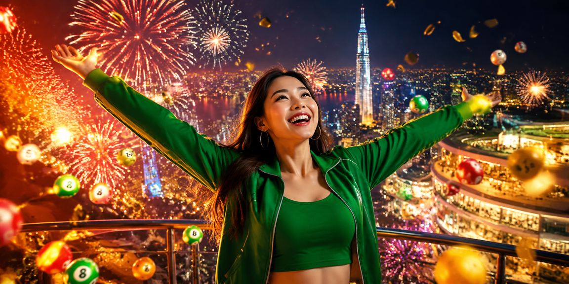Không khí sôi động tại chợ đêm TP. Hồ Chí Minh với trò chơi xổ số